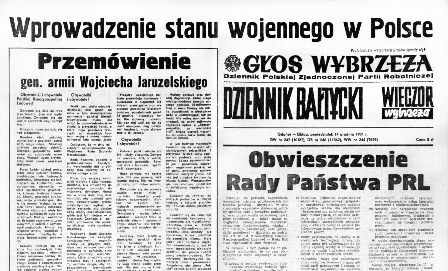 Gazeta z 1981 r.